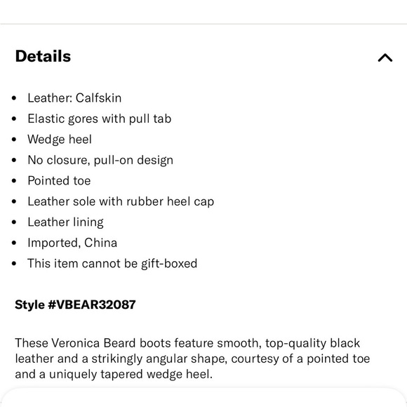 Veronica Beard Iluska Wedge Boots Black Designer - Picture 9 of 9